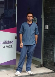 Federico Bonino, en su centro de atención.