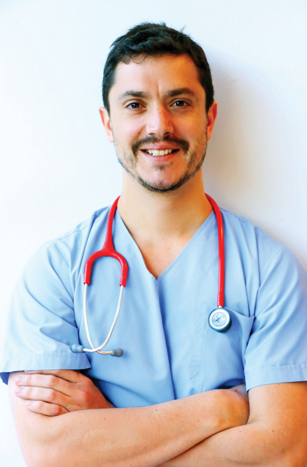 El MV. Pablo Pedace, parte del equipo.