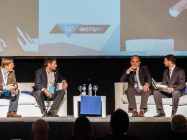 Cristian Feldkamp (AACREA), Rodrigo Troncoso (Agroindustria), Jorge Dillon (Senasa) y Luciano Aba (MOTIVAR).
