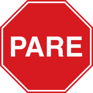 Argentina Road Sign R27 Svg