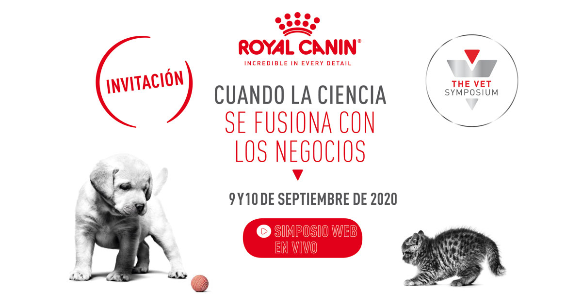 Royal Canin Invita Al E - Vet Symposium 2020