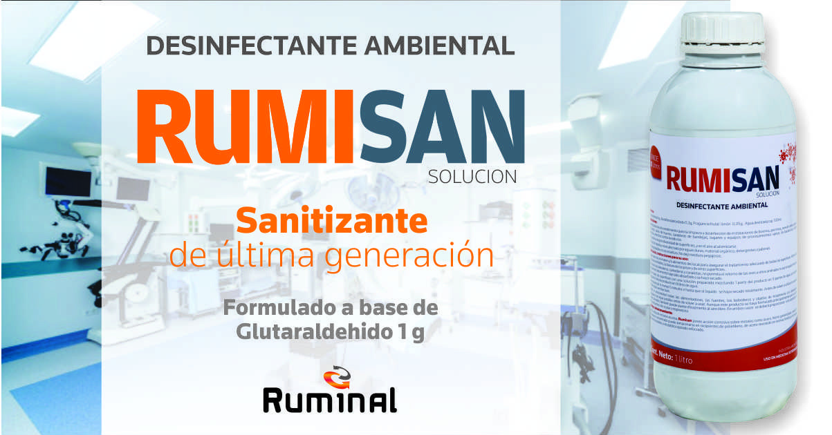 “Rumisan Está Indicado Para Desinfectar Las Instalaciones De Las Veterinarias”