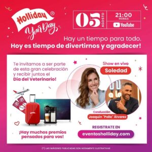 Todo Listo Para El Gran Festejo De Holliday Scott