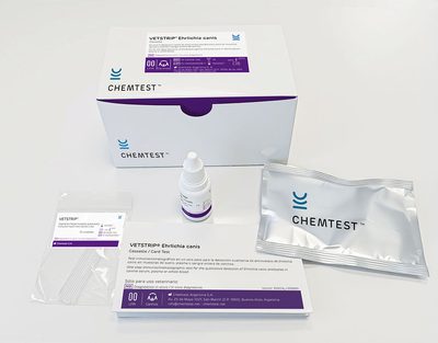 Kit VETSTRIP Ehrlichia canis de Chemtest