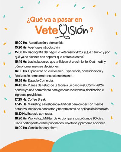 Agenda VeteVisión 2026